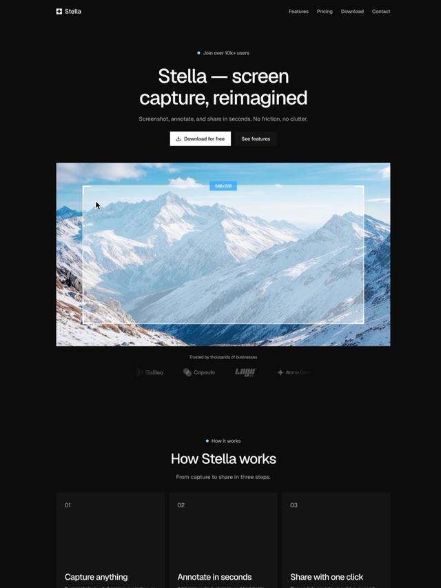 Stella — top of page