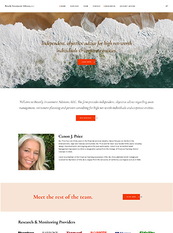 Beverly Investment Advisors — homepage