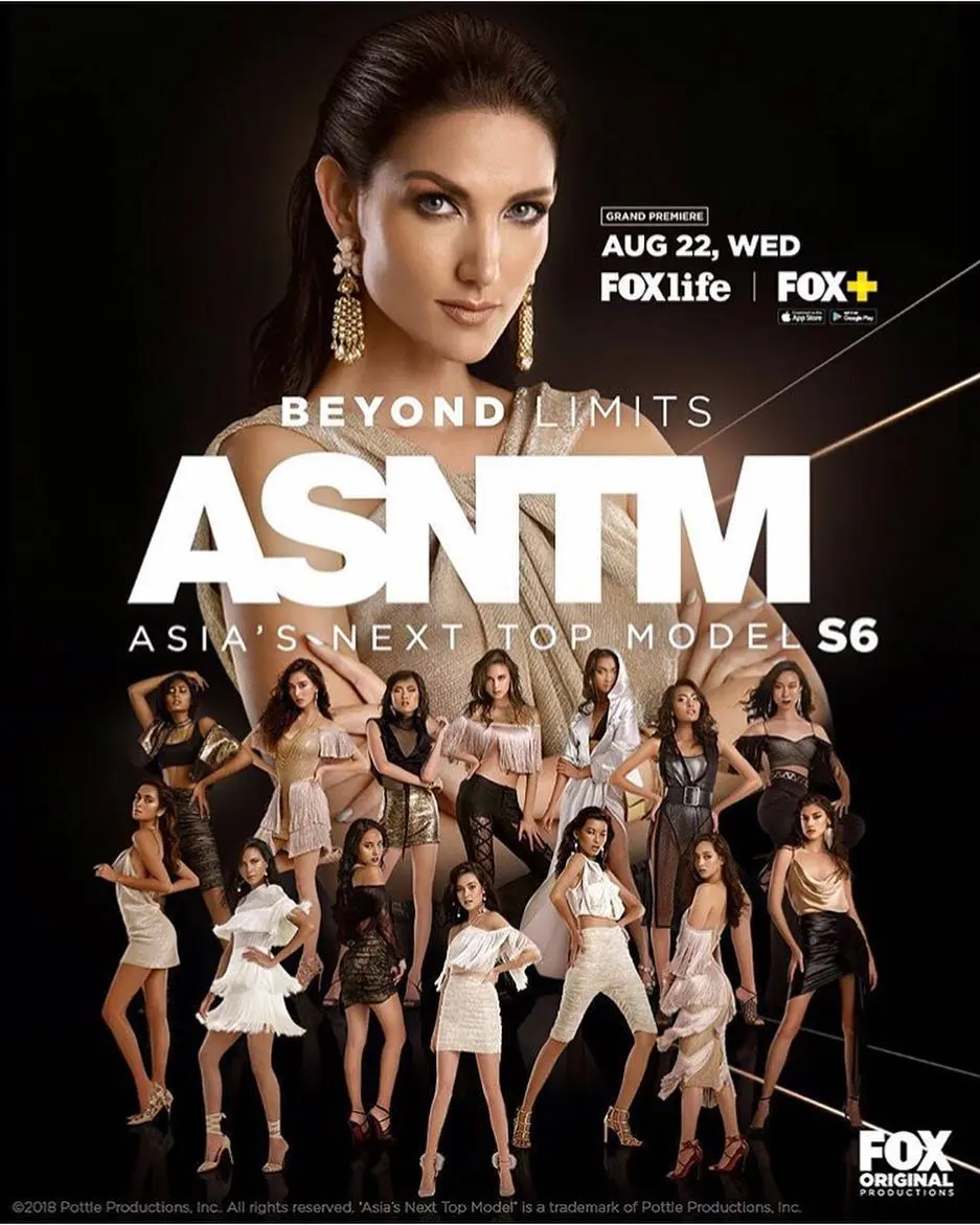 Poster of Cindy Sirinya Bishop for Asia's Next Top Model