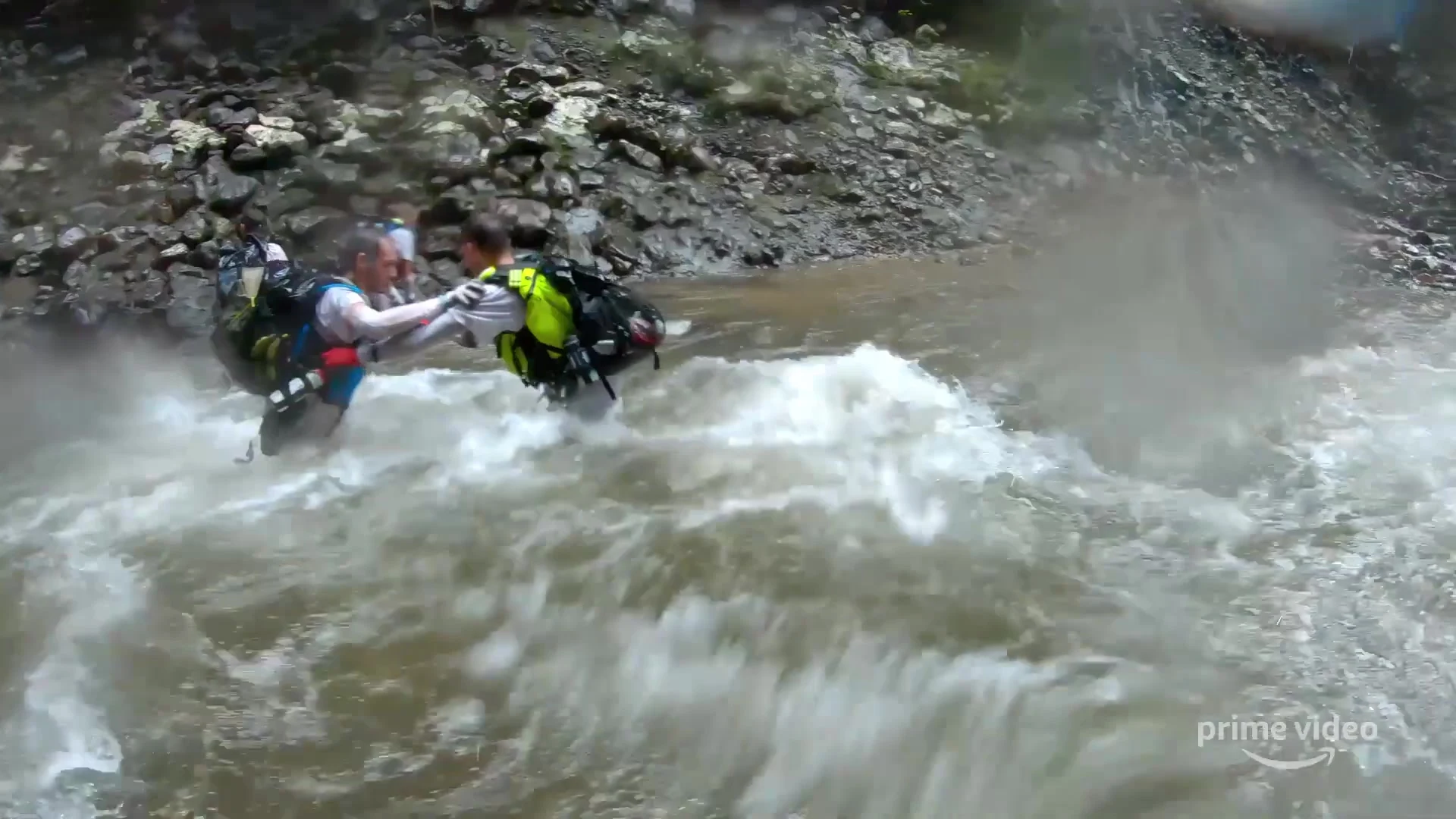 Riders on a mountain trail in World's Toughest Race: Eco-Challenge Fiji