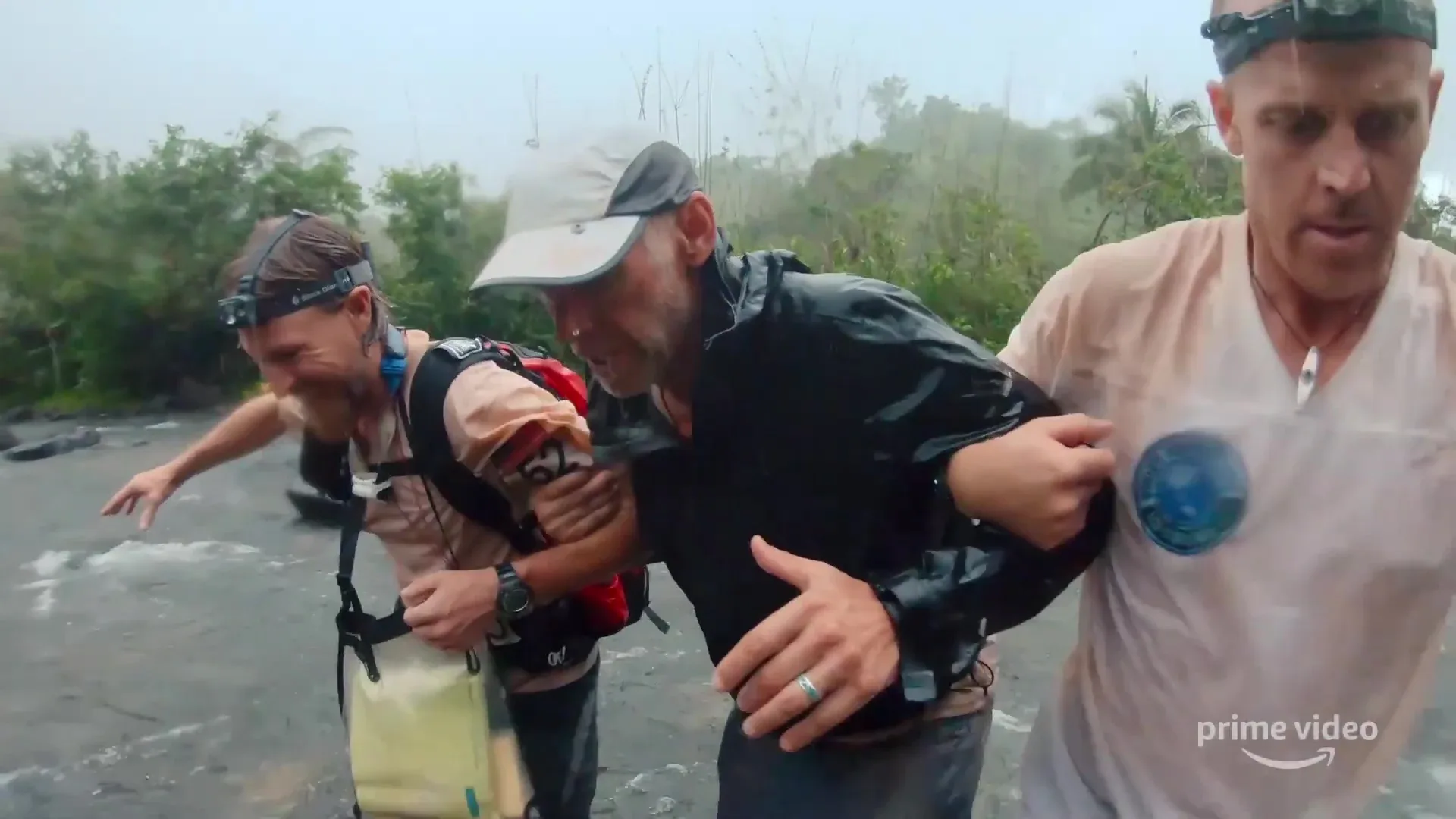 Runners on a trail in World's Toughest Race: Eco-Challenge Fiji